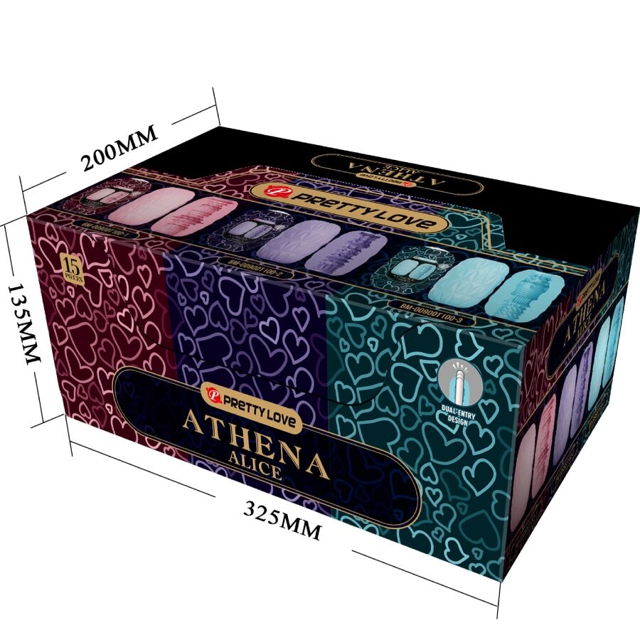 PRETTY LOVE - ATHENA ALICE PACK 15 MASTURBADORES MASCULINOS VARIOS - Imagen 13