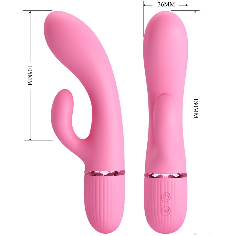 PRETTY LOVE - MARSKI VIBRADOR RABBIT & PUNTO G ROSA - Imagen 7