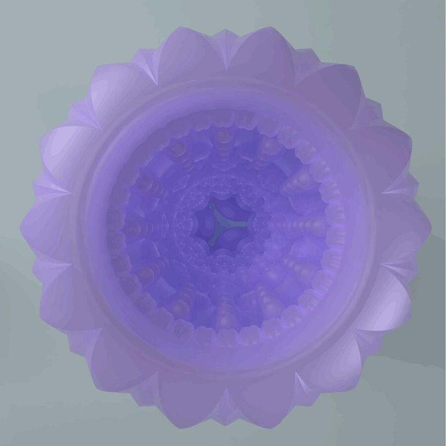 PRETTY LOVE - ATHENA ALICE MASTURBADOR MASCULINO MORADO - Imagen 3