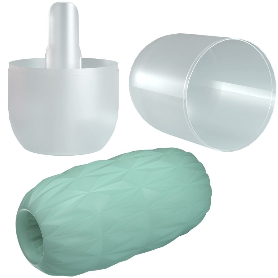 PRETTY LOVE - ATHENA ALICE MASTURBADOR MASCULINO TURQUESA - Imagen 5