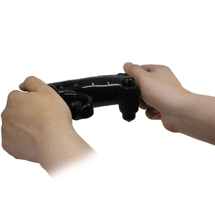 ROMANCE - FUNDA PARA PENE CON VIBRACIÓN NEGRO - Imagen 8