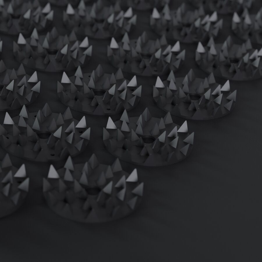 LELO - ESTERILLA DE ACUPRESIÓN DE MASAJE CORPORAL NEGRA - Imagen 4