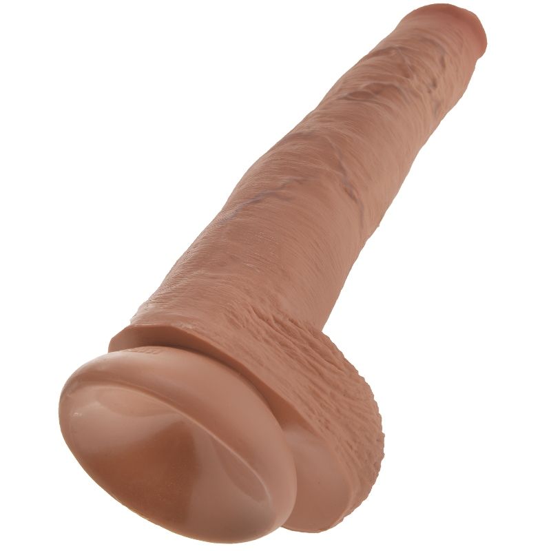 KING COCK PENE REALÍSTICO CON TESTÍCULOS 35.6 CM - Imagen 4