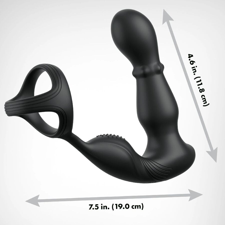 ANAL FANTASY ELITE COLLECTION - ANILLO Y MASAJEADOR ANAL VIBRADOR CON CONTROL REMOTO - Imagen 5