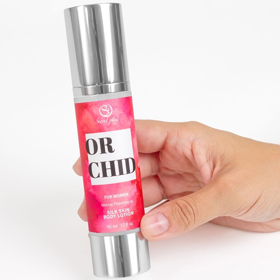 SECRETPLAY - ORCHID LOCIÓN PIEL DE SEDA PARA MUJERES 50 ML - Imagen 3