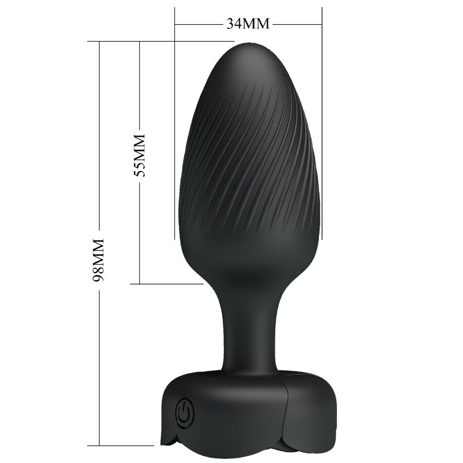 PRETTY LOVE - OSBORN PLUG ANAL CON LUZ LED 9.8 CM - Imagen 7