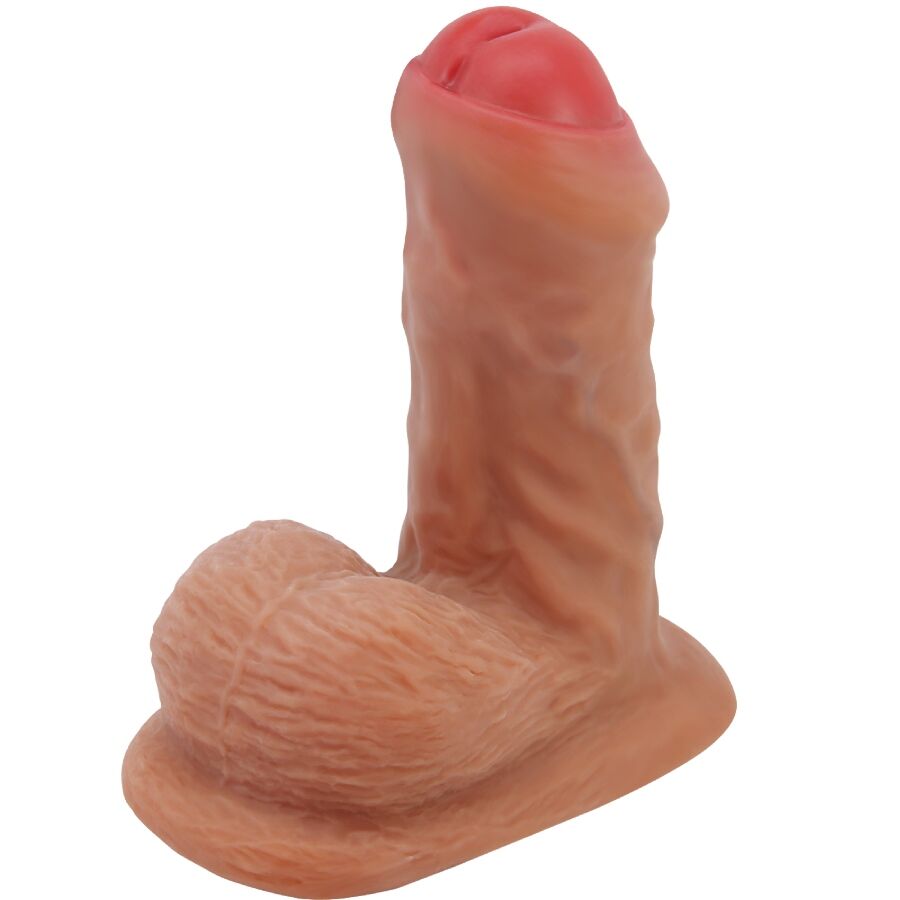PRETTY LOVE - WARNELL DILDO ULTRA REALÍSTICO Y ELÁSTICO 9.5 CM MULATO - Imagen 3