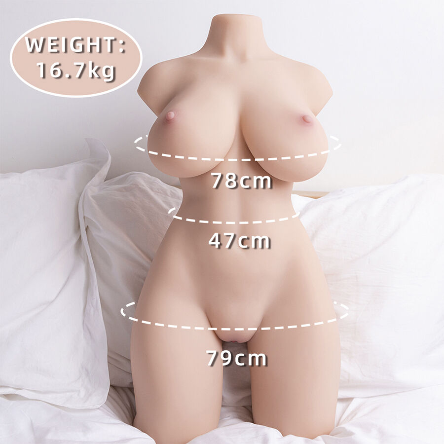 XISE - TIDY TORSO REALÍSTICO FEMENINO CON THRUSTING 71 CM - Imagen 4