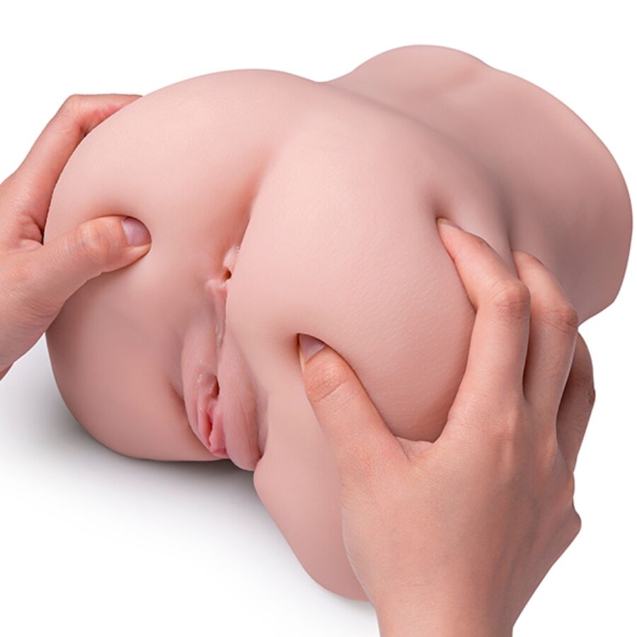 XISE - OLGA VIBRATING MASTURBADOR VAGINA Y ANO REALÍSTICO MULTIPOSICIÓN CON VIBRACIÓN - Imagen 8