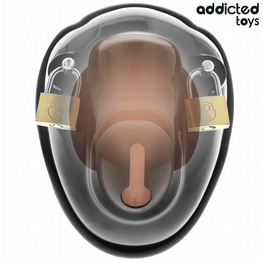 ADDICTED TOYS LOCKED - KEYLESS RESTRAINT JAULA PARA PENE 11,5 CM - Imagen 4