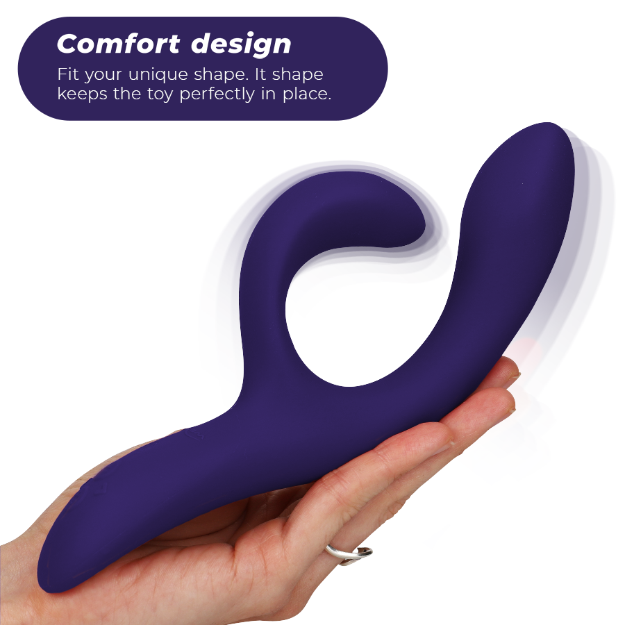 WE-VIBE - NOVA 3 VIBRADOR RABBIT AZUL MEDIANOCHE - Imagen 7