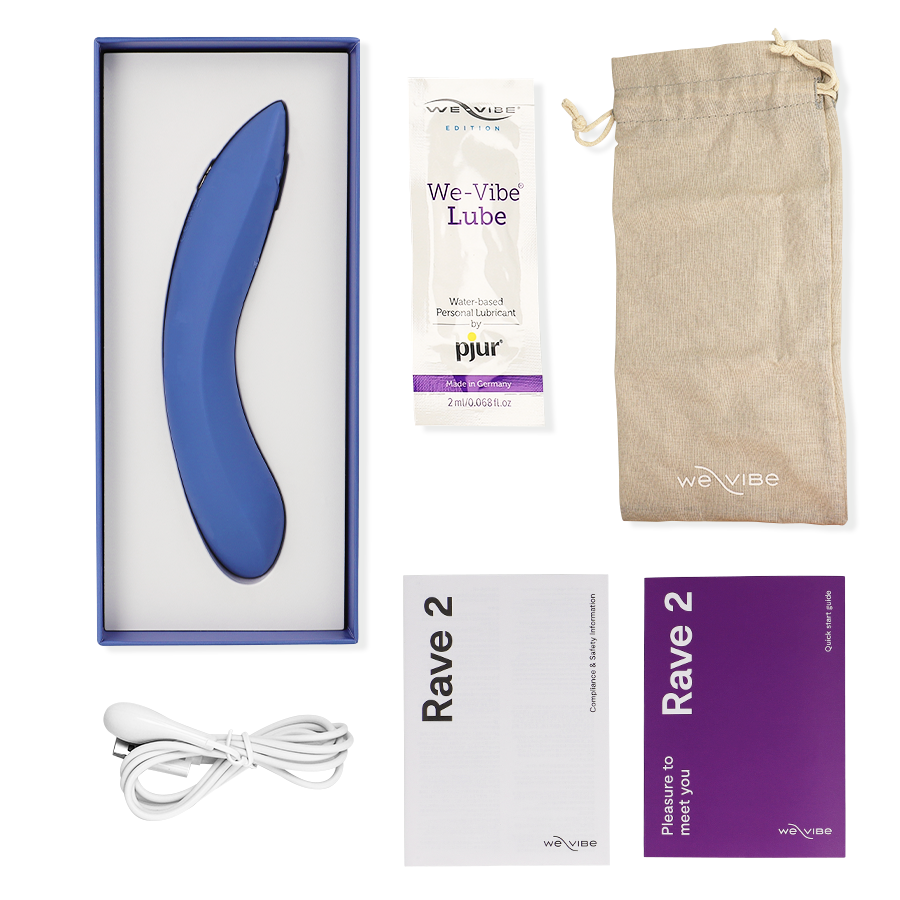WE-VIBE - RAVE 2 VIBRADOR PUNTO G AZUL - Imagen 10