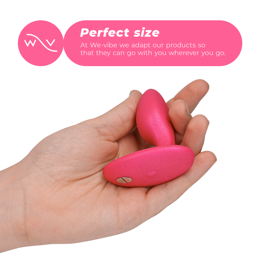WE-VIBE - DITTO+ PLUG ANAL VIBRADOR ROSA - Imagen 10