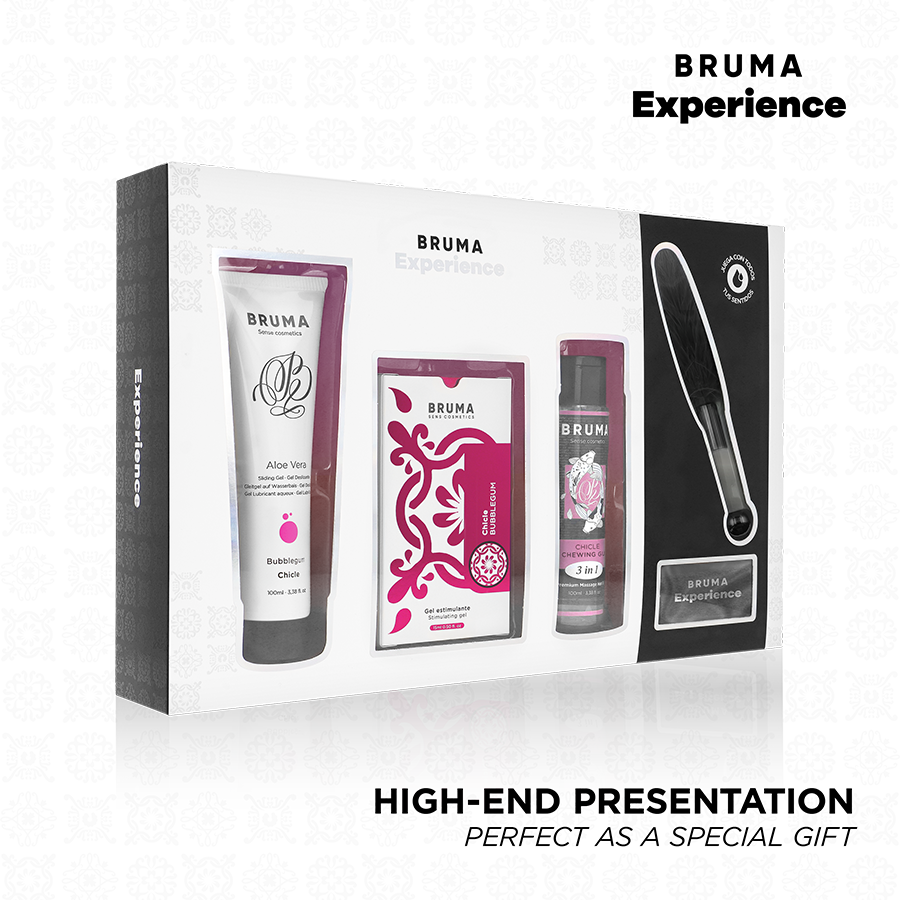 BRUMA XPERIENCE - KIT TENTACIÓN DULCE CHICLE CON POTENCIADOR DE ORGASMOS - Imagen 3