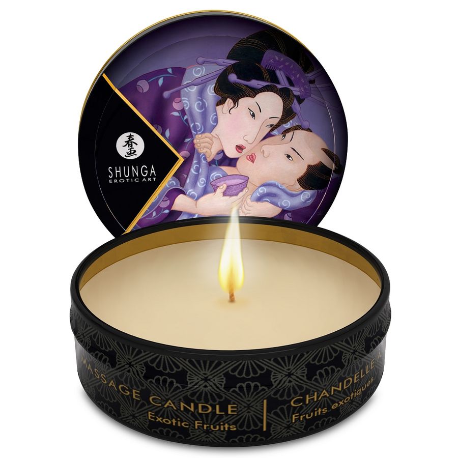 SHUNGA - MINI CARESS BY CANDLELIGHT DISPLAY VELAS MASAJE 24 UDS - Imagen 5