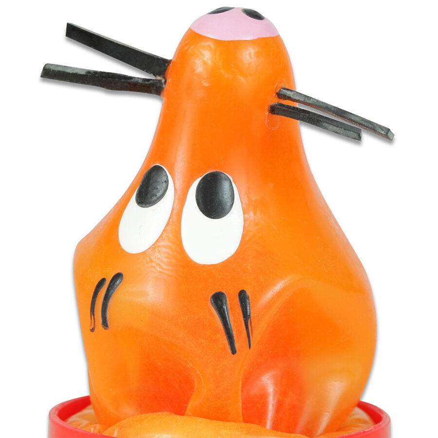 CONDOMERIE - PRESERVATIVO DECORATIVO PINTADO A MANO ZORRO PEGADO - Imagen 4