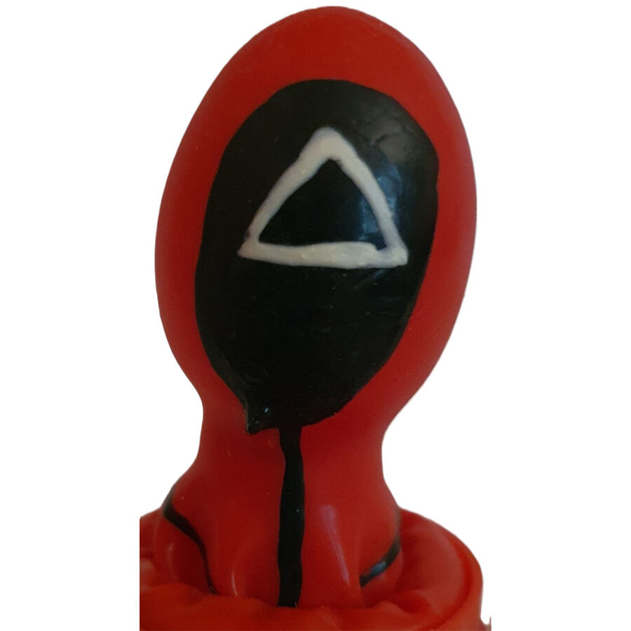 CONDOMERIE - PRESERVATIVO DECORATIVO PINTADO A MANO TRINGULO - Imagen 3