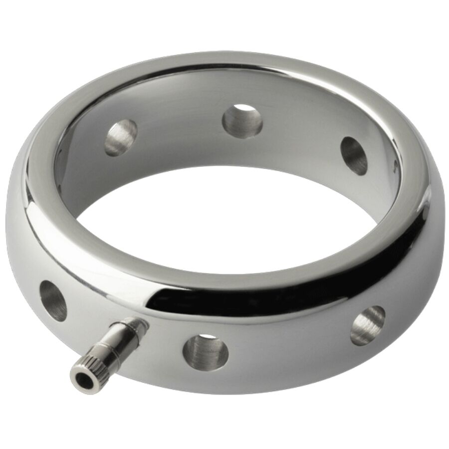 ELECTRASTIM - PRESTIGE ANILLO ELECTROMAGNÉTICO DE METAL PARA EL PENE 42 MM - Imagen 3