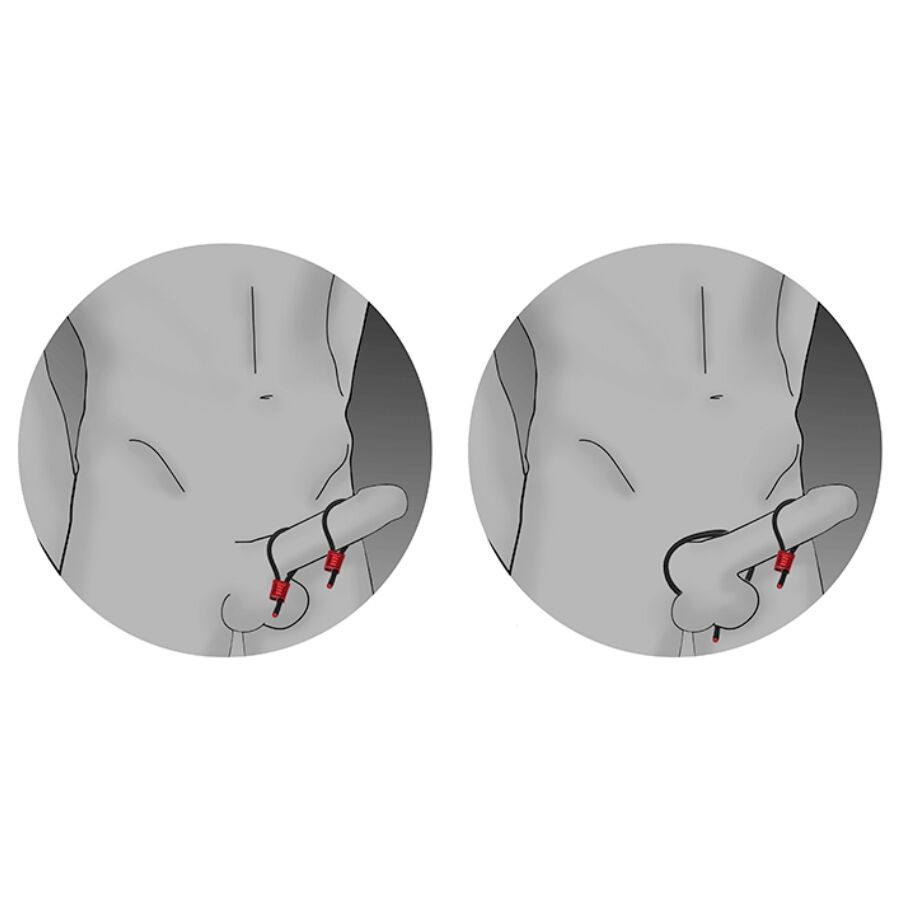 ELECTRASTIM - PRESTIGE ELECTRA LOOPS ANILLOS DE PENE AJUSTABLES NEGRO - Imagen 3