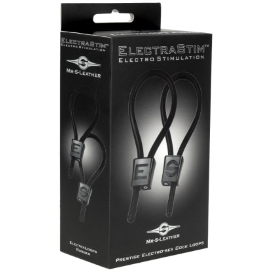 ELECTRASTIM - PRESTIGE ELECTRA LOOPS ANILLOS DE PENE AJUSTABLES NEGRO - Imagen 4