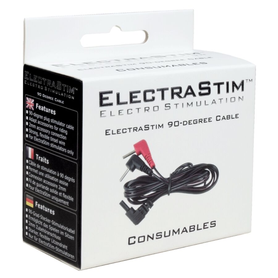 ELECTRASTIM - CABLES DE ESTIMULACIÓN 90 GRADOS - Imagen 8