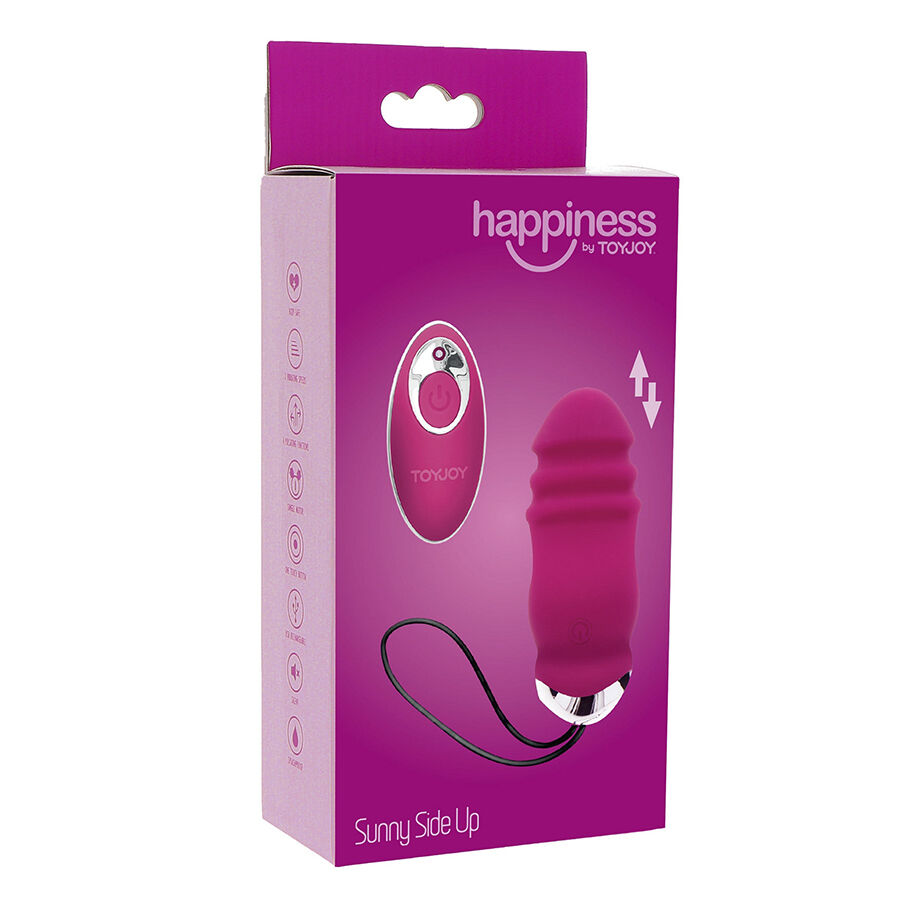 TOYJOY - HAPPINESS SUNN SIDE UP AND DOWN VIBRADOR CONTROL REMOTO FUCSIA - Imagen 8