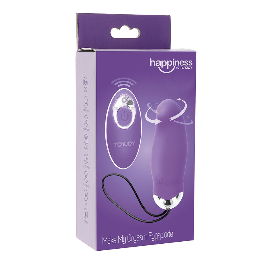 TOYJOY - HAPPINESS MY ORGASM EGGSPLODE VIBRADOR CONTROL REMOTO - Imagen 8
