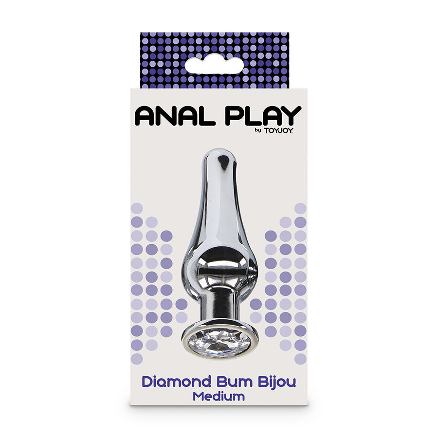 TOYJOY - ANAL PLAY DIAMANTE BUM BIJOU PLUG ANAL MEDIANO - Imagen 6
