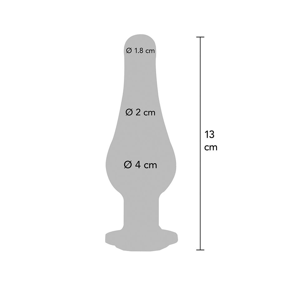 TOYJOY - ANAL PLAY DIAMANTE BUM BIJOU PLUG ANAL GRANDE - Imagen 5