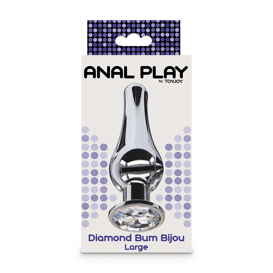 TOYJOY - ANAL PLAY DIAMANTE BUM BIJOU PLUG ANAL GRANDE - Imagen 6