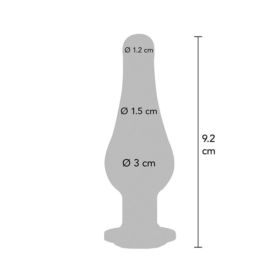 TOYJOY - ANAL PLAY TWILIGHT BUM BIJOU PLUG ANAL PEQUEÑO - Imagen 5