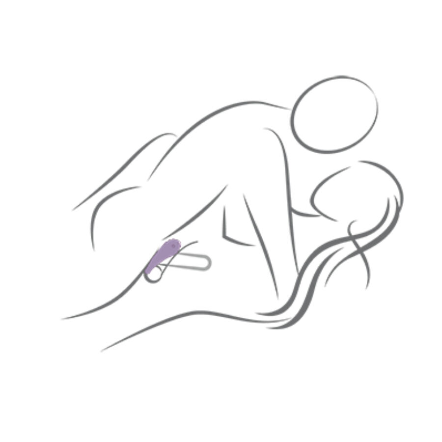 ROCKS- OFF - SPIRE ANILLO VIBRADOR PARA EL PENE NEGRO - Imagen 10