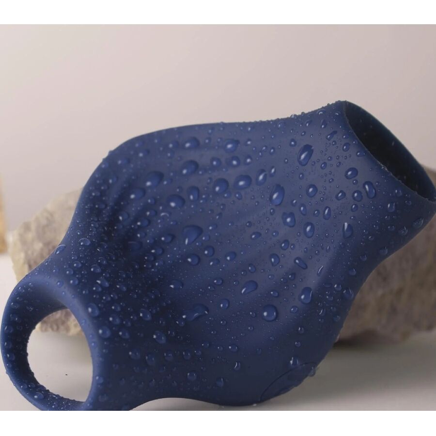 ROCKS- OFF - PALM MASTURBADOR VIBRADOR FLEXIBLE AZUL - Imagen 7