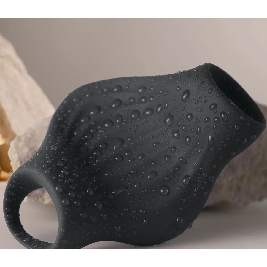 ROCKS- OFF - PALM MASTURBADOR VIBRADOR FLEXIBLE NEGRO - Imagen 7