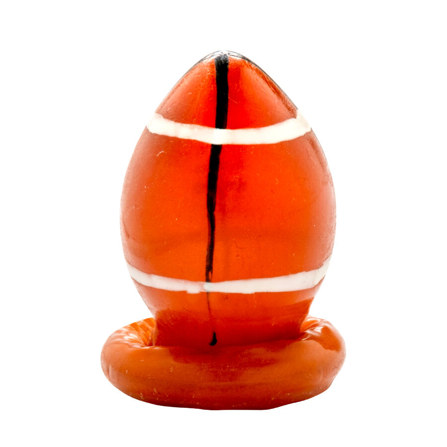 CONDOMERIE - PRESERVATIVO DECORATIVO PINTADO A MANO PELOTA DE RUGBY - Imagen 4