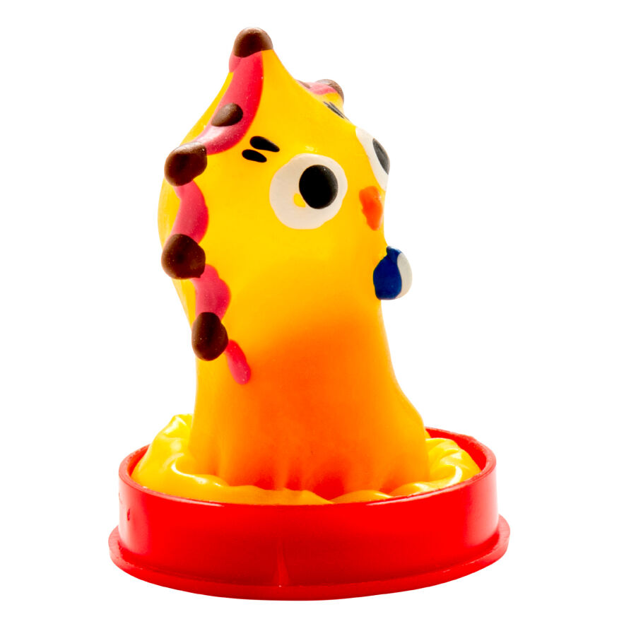 CONDOMERIE - PRESERVATIVO DECORATIVO PINTADO A MANO HERMANA - Imagen 3