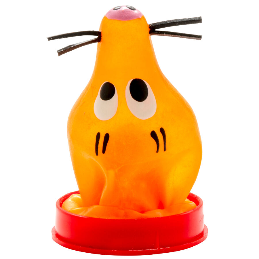 CONDOMERIE - PRESERVATIVO DECORATIVO PINTADO A MANO ZORRO PEGADO - Imagen 3