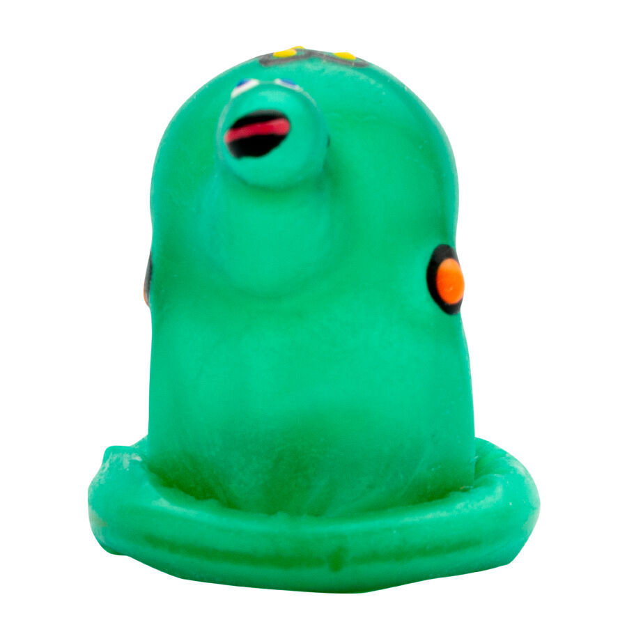 CONDOMERIE - PRESERVATIVO DECORATIVO PINTADO A MANO TORTUGA - Imagen 6