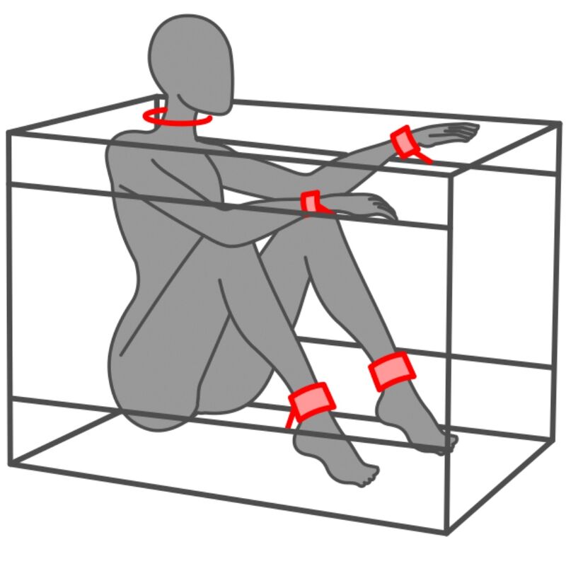 SECRET DOME - KINK CLUB LA NICHE CABINA NEGRO & ROJO - Imagen 12