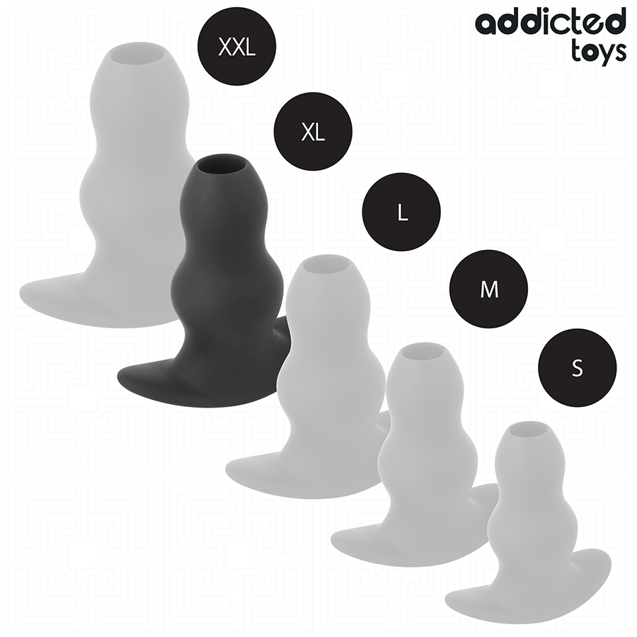 ADDICTED TOYS - PLUG ANAL HUECO SILICONA TALLA XL 13,9 CM - Imagen 6