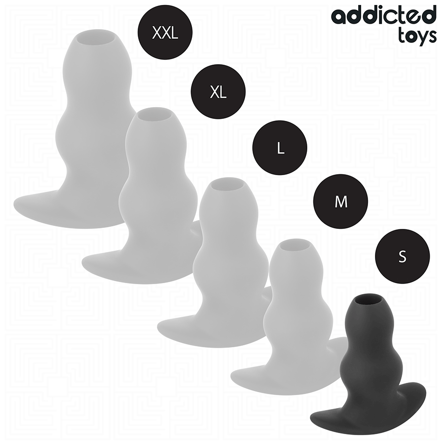 ADDICTED TOYS - PLUG ANAL HUECO SILICONA TALLA S 7,3 CM - Imagen 6