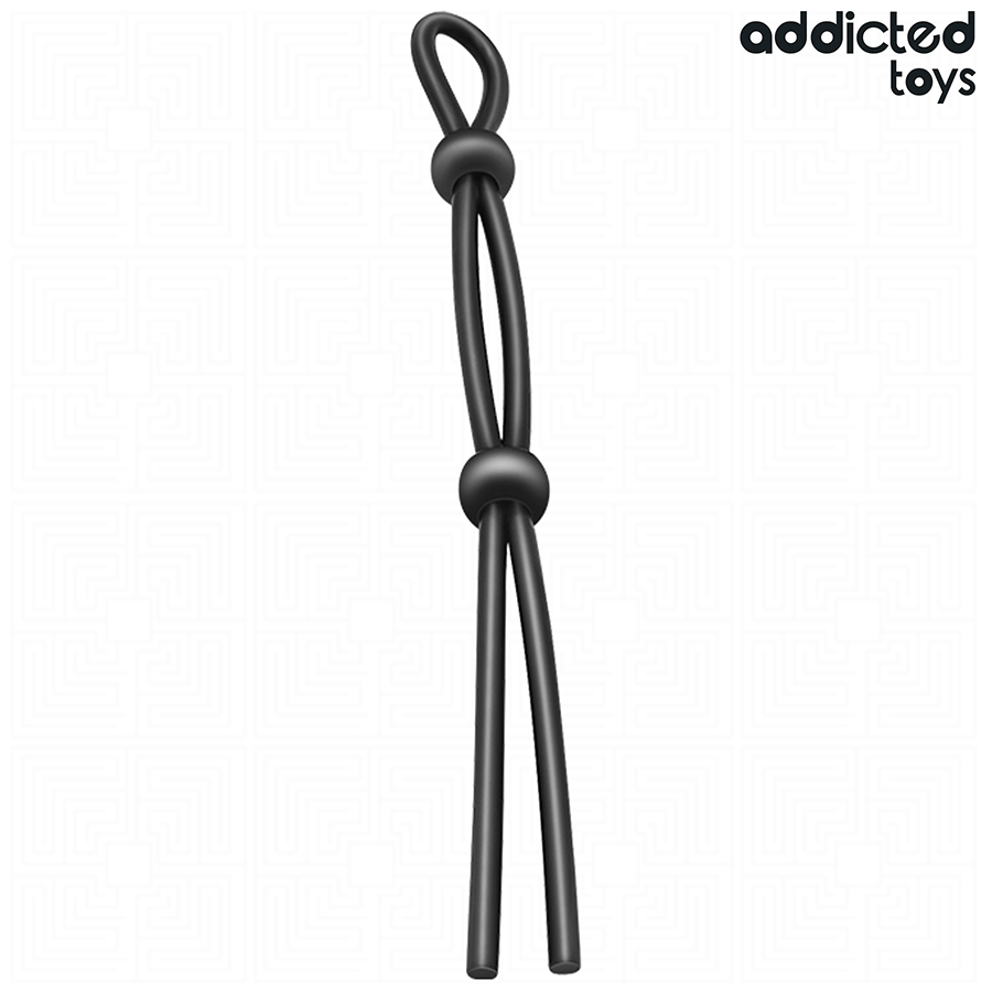 ADDICTED TOYS - CUERDA SILICONA PARA EL PENE DE LAZO DOBLE - Imagen 7