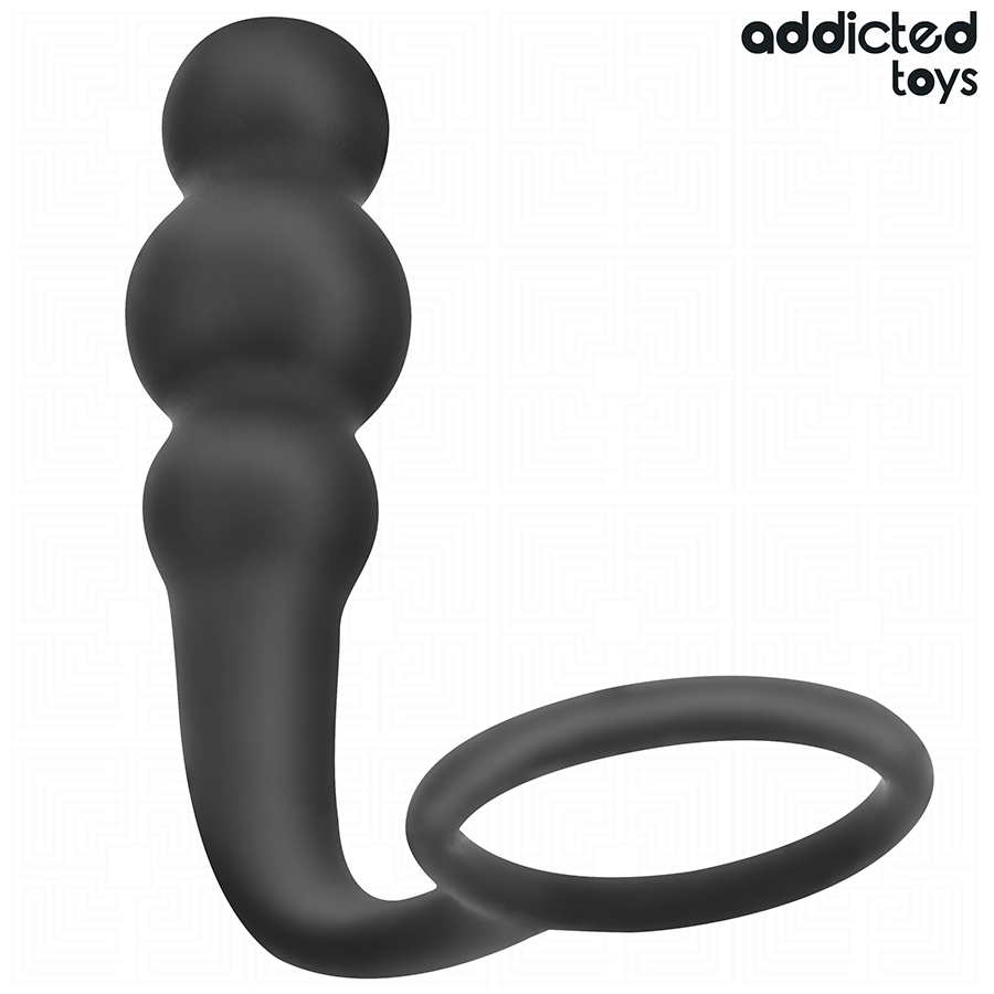 ADDICTED TOYS - PLUG ANAL CON ANILLO SILICONA MODELO 1 - Imagen 3