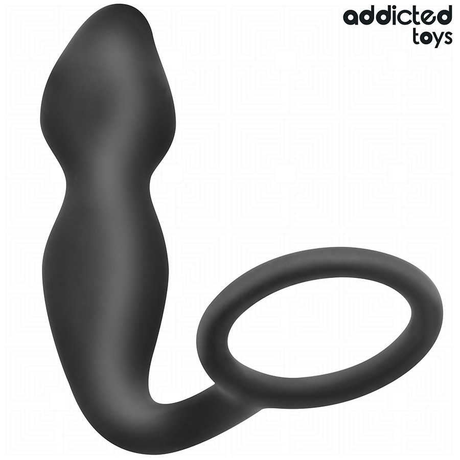 ADDICTED TOYS - PLUG ANAL CON ANILLO SILICONA MODELO 2 - Imagen 3