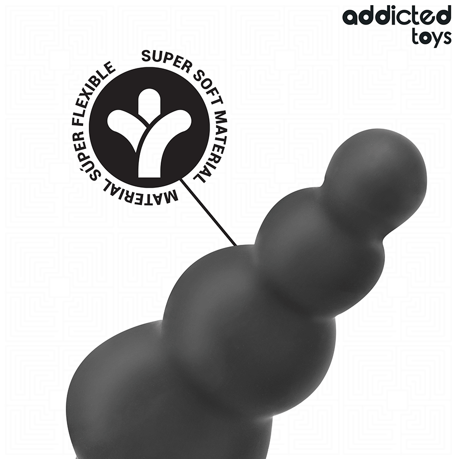 ADDICTED TOYS - PLUG ANAL CON ANILLO SILICONA MODELO 5 - Imagen 6