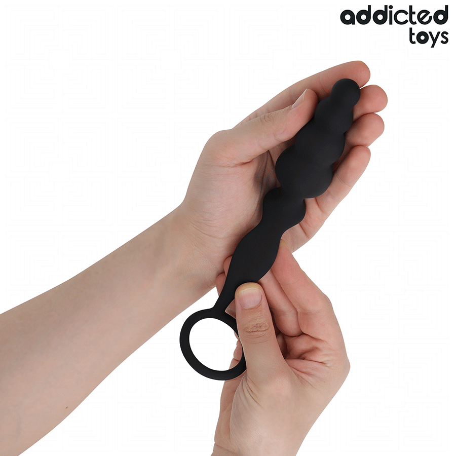 ADDICTED TOYS - PLUG ANAL CON ANILLO SILICONA MODELO 5 - Imagen 4
