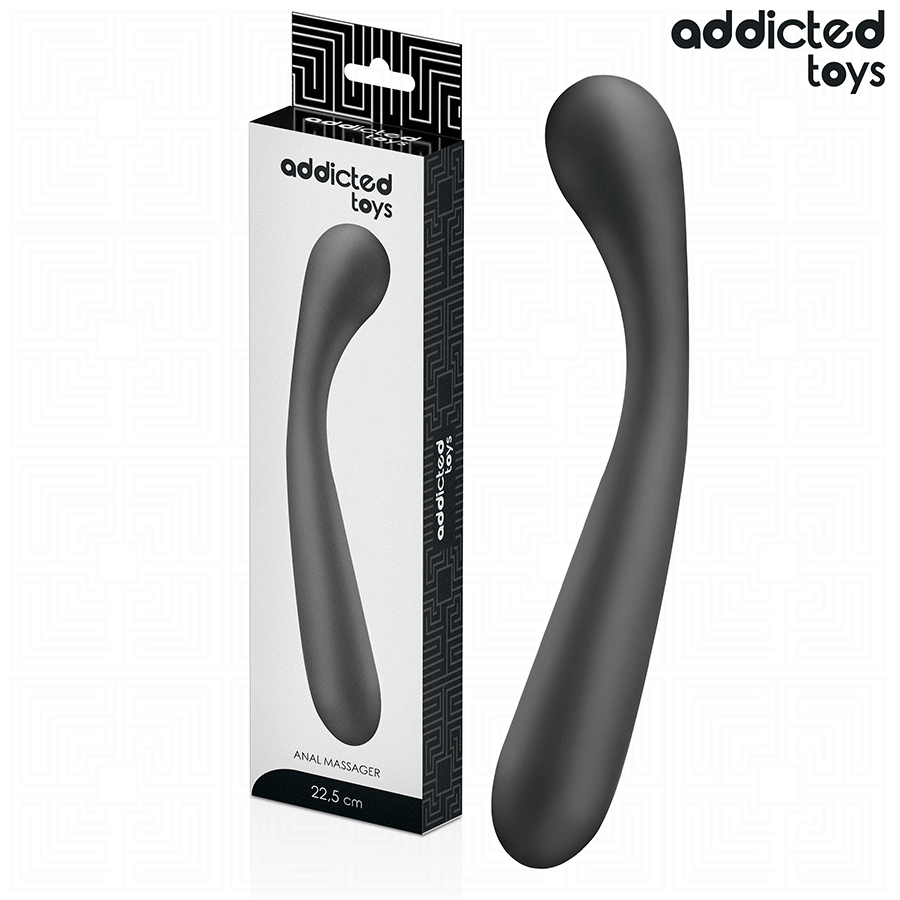 ADDICTED TOYS - MASAJEADOR ANAL DOBLE SILICONA 22,5 CM