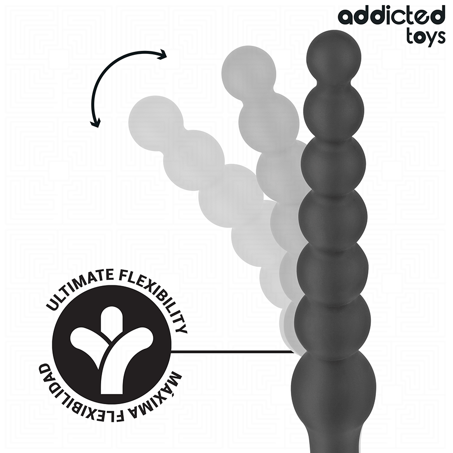 ADDICTED TOYS - MASAJEADOR ANAL DOBLE SILICONA 24 CM - Imagen 4