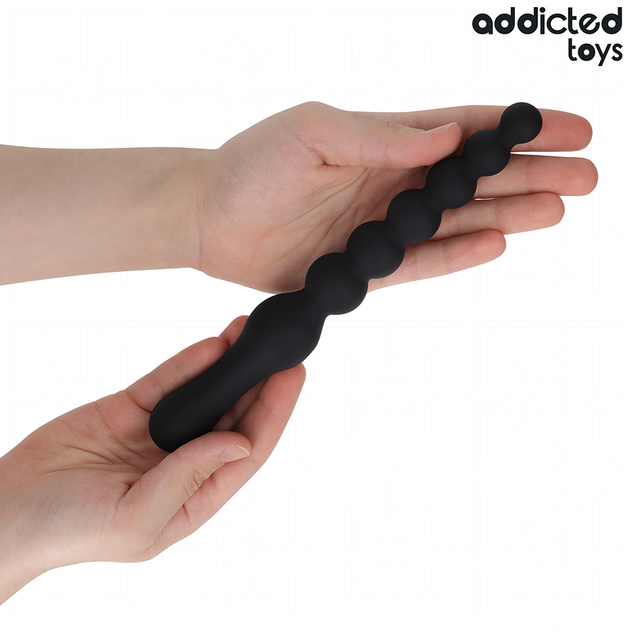 ADDICTED TOYS - MASAJEADOR ANAL DOBLE SILICONA 24 CM - Imagen 3