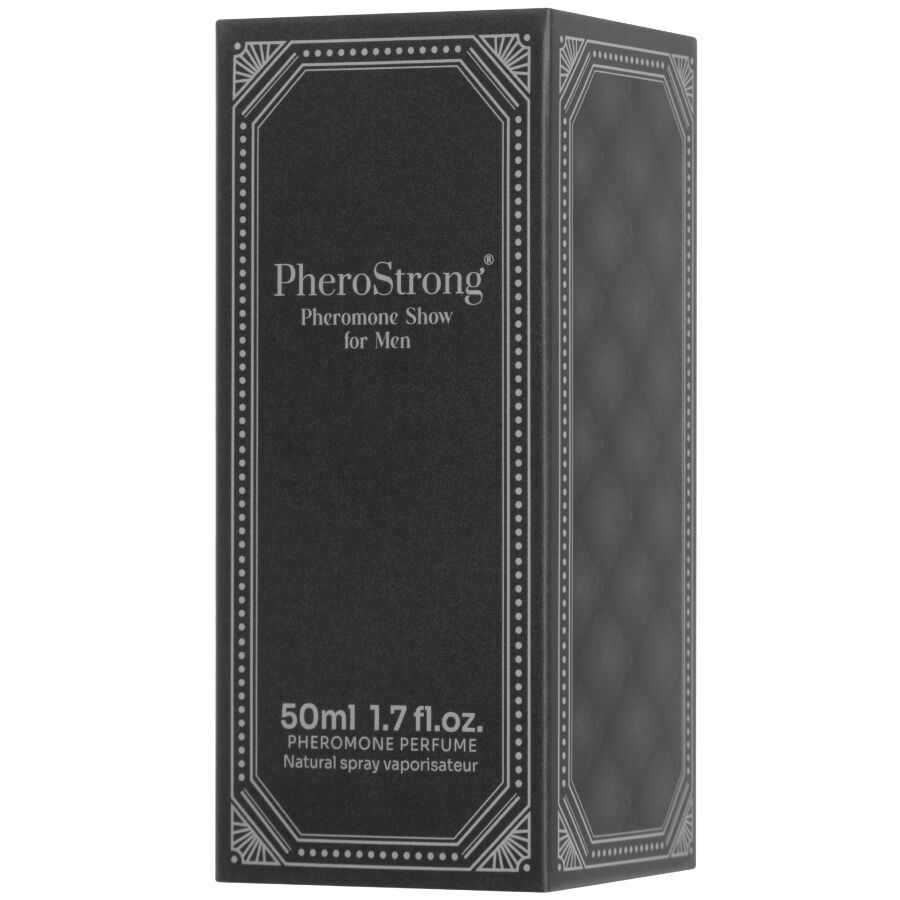 PHEROSTRONG - PERFUME CON FEROMONAS SHOW PARA HOMBRE 50 ML - Imagen 4